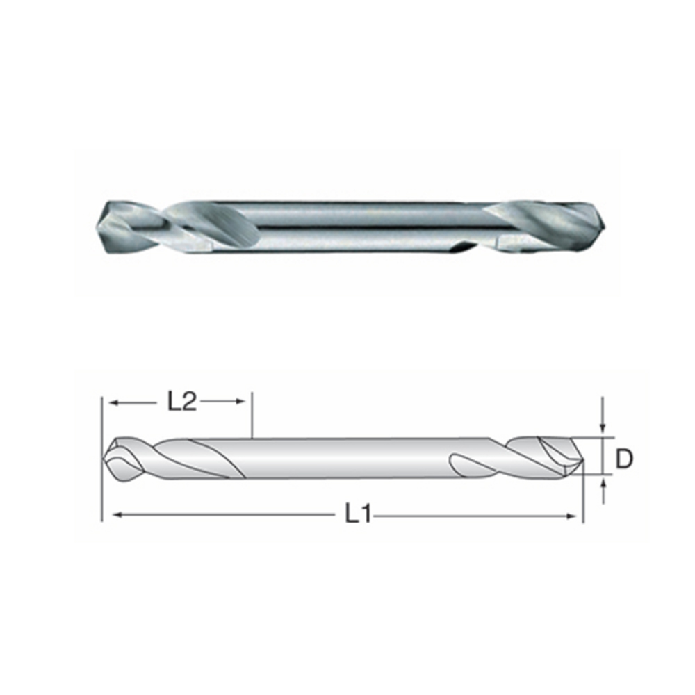 Double End drill bit eurocut